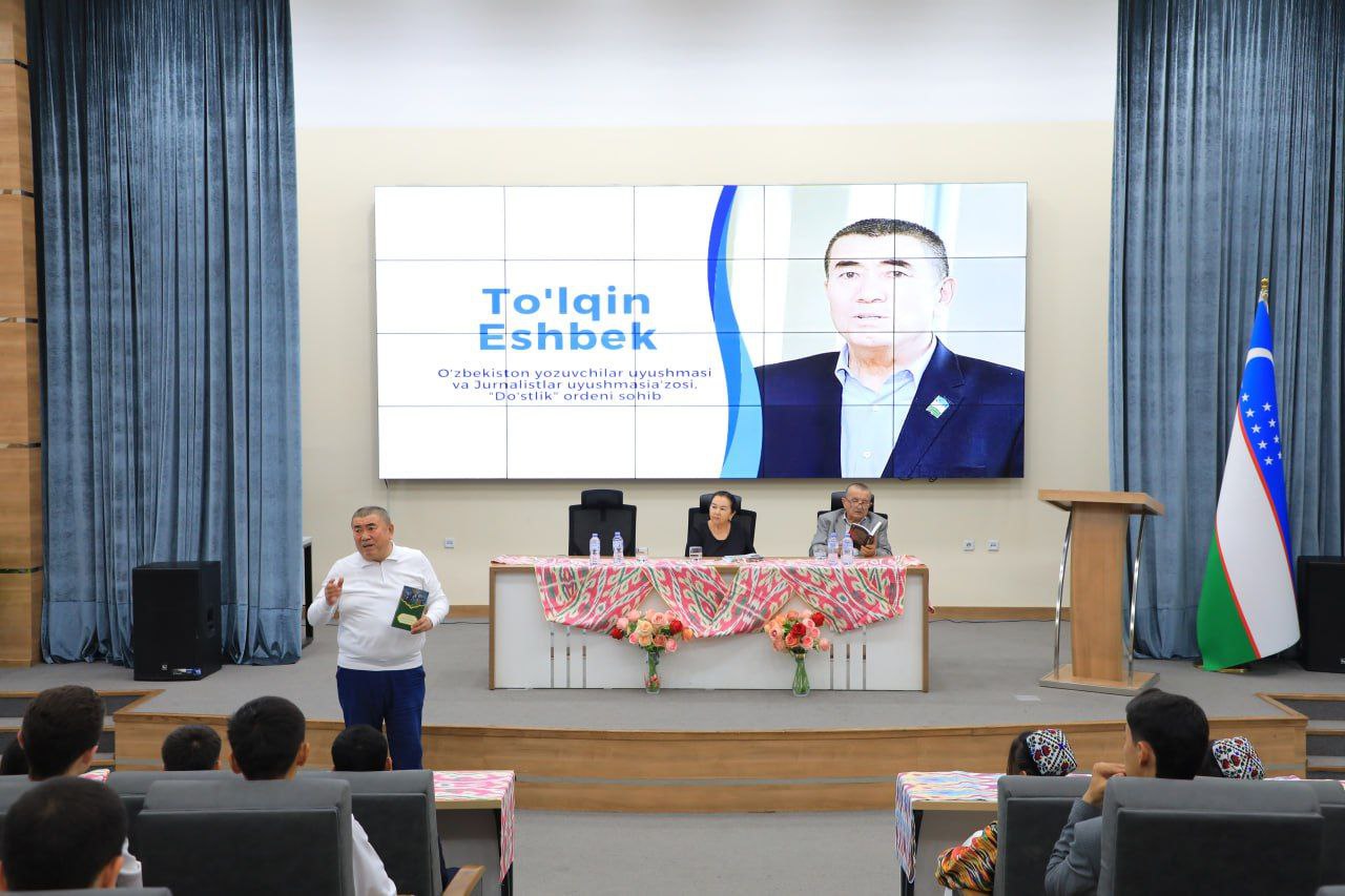 Toshkent arxitektura-qurilish universitetida "Maʼrifat ulashib" loyihasi doirasida tadbir boʻlib oʻtdi